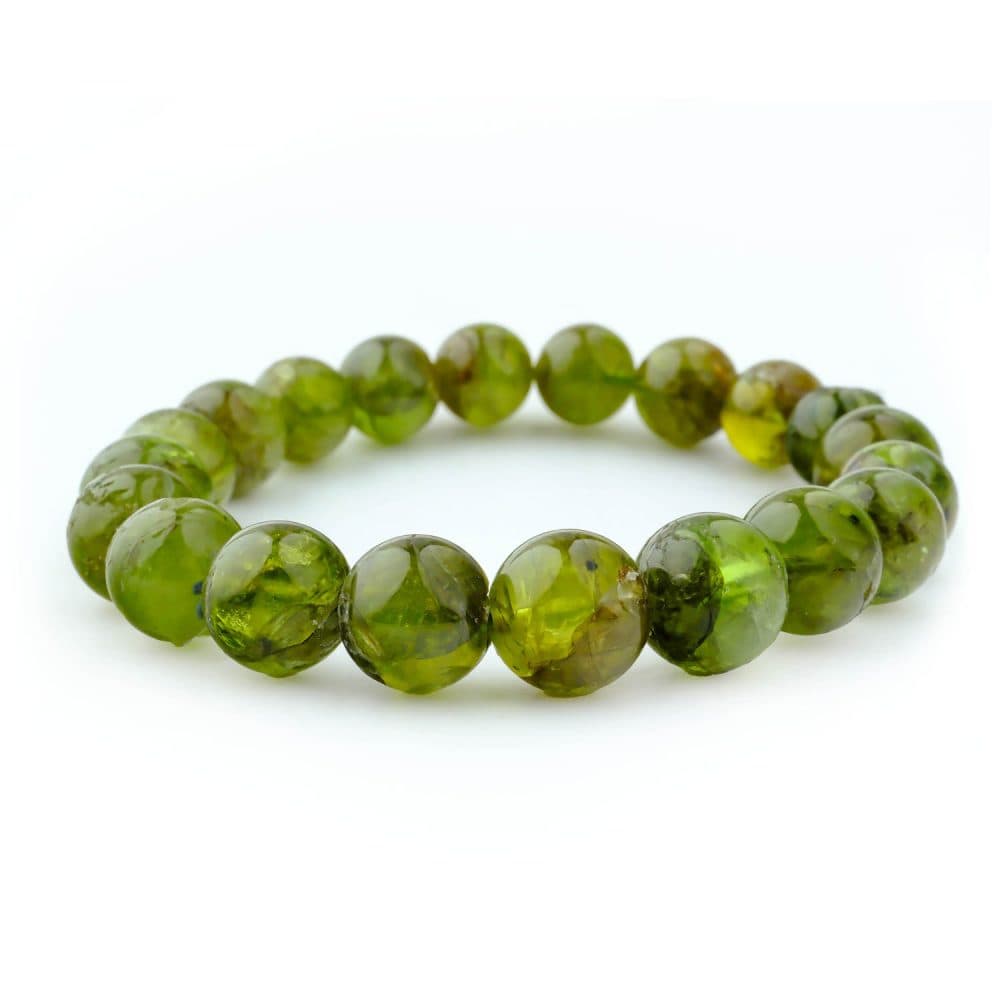 Peridot Crystal Bracelet