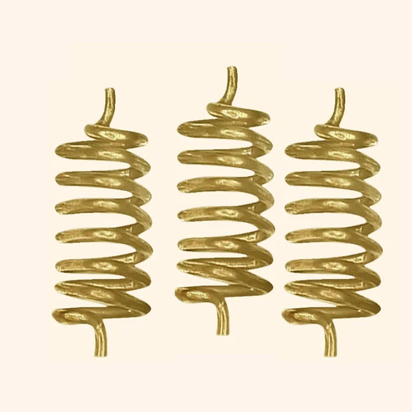BRASS CLOCK WISE SPRING SET 3