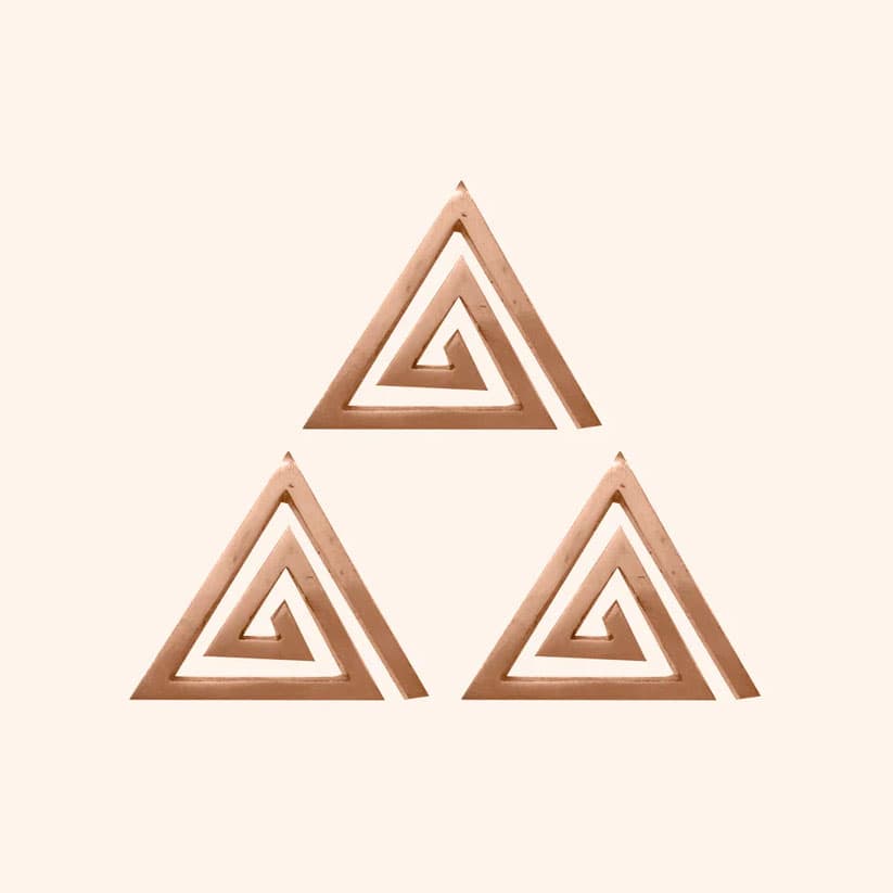 COPPER HII HELIX PACK OF 3